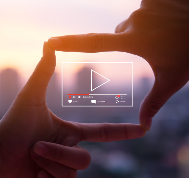 video marketing hands