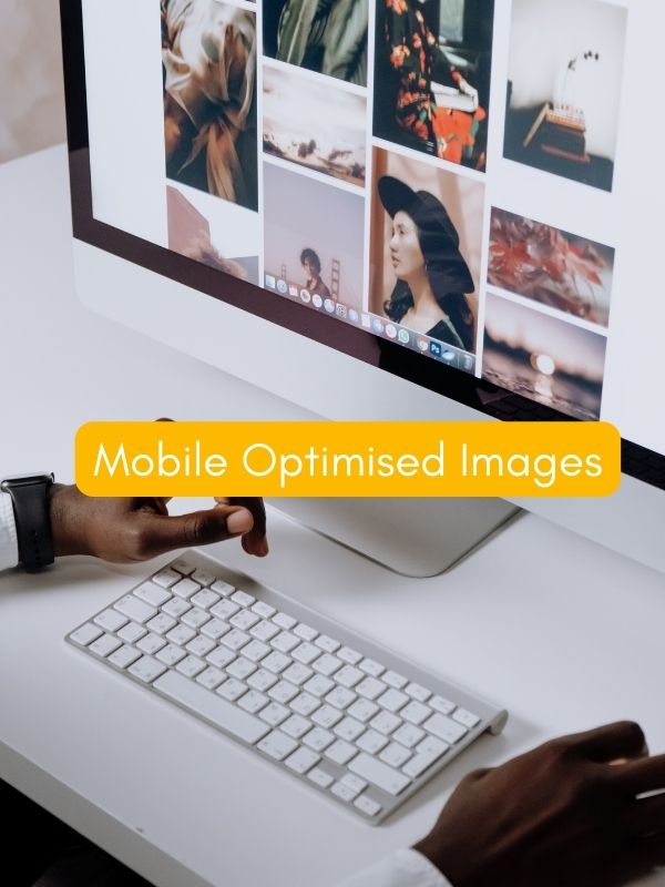 Mobile optimised images